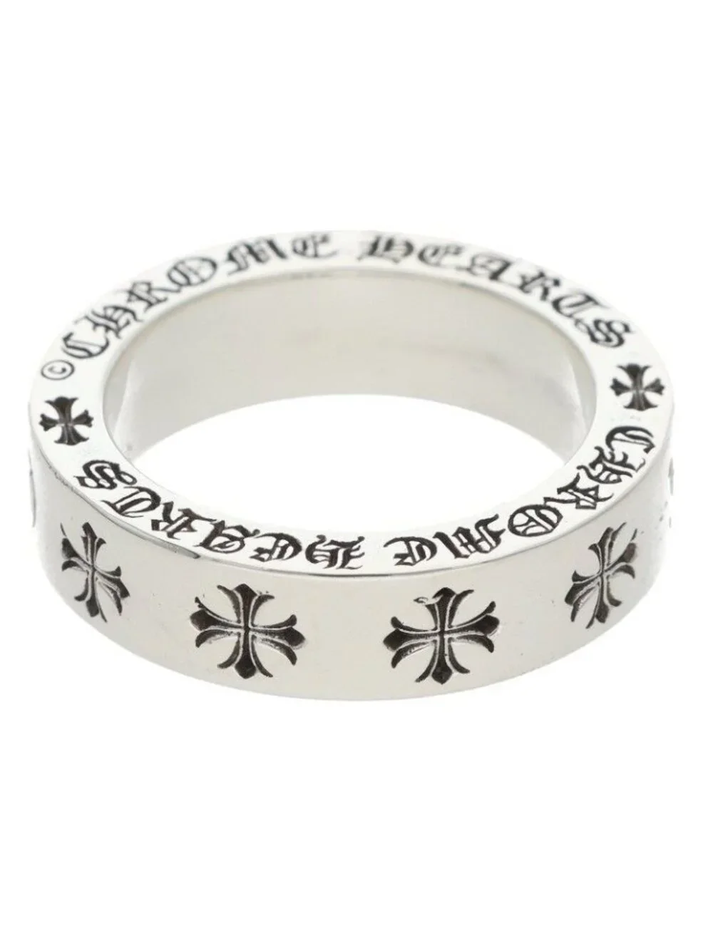 Chrome Hearts Spacer Forever Silver Ring